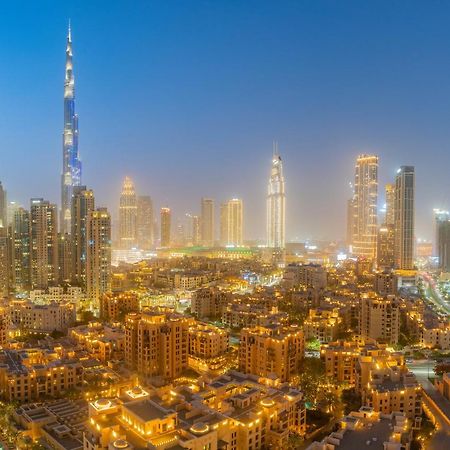 Nouveau Art Deco 3Br With Burj & Canal Views Dubai Exterior foto