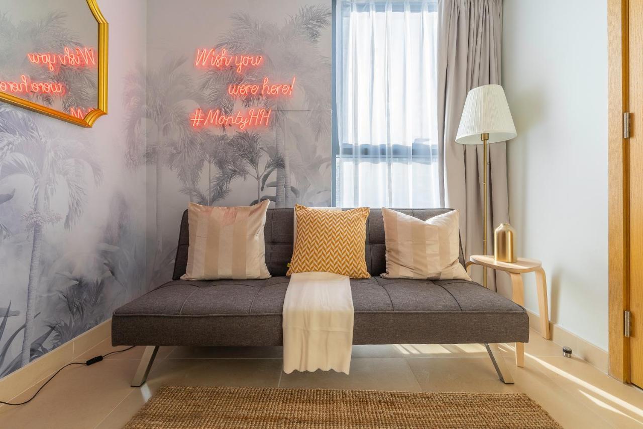 Nouveau Art Deco 3Br With Burj & Canal Views Dubai Exterior foto