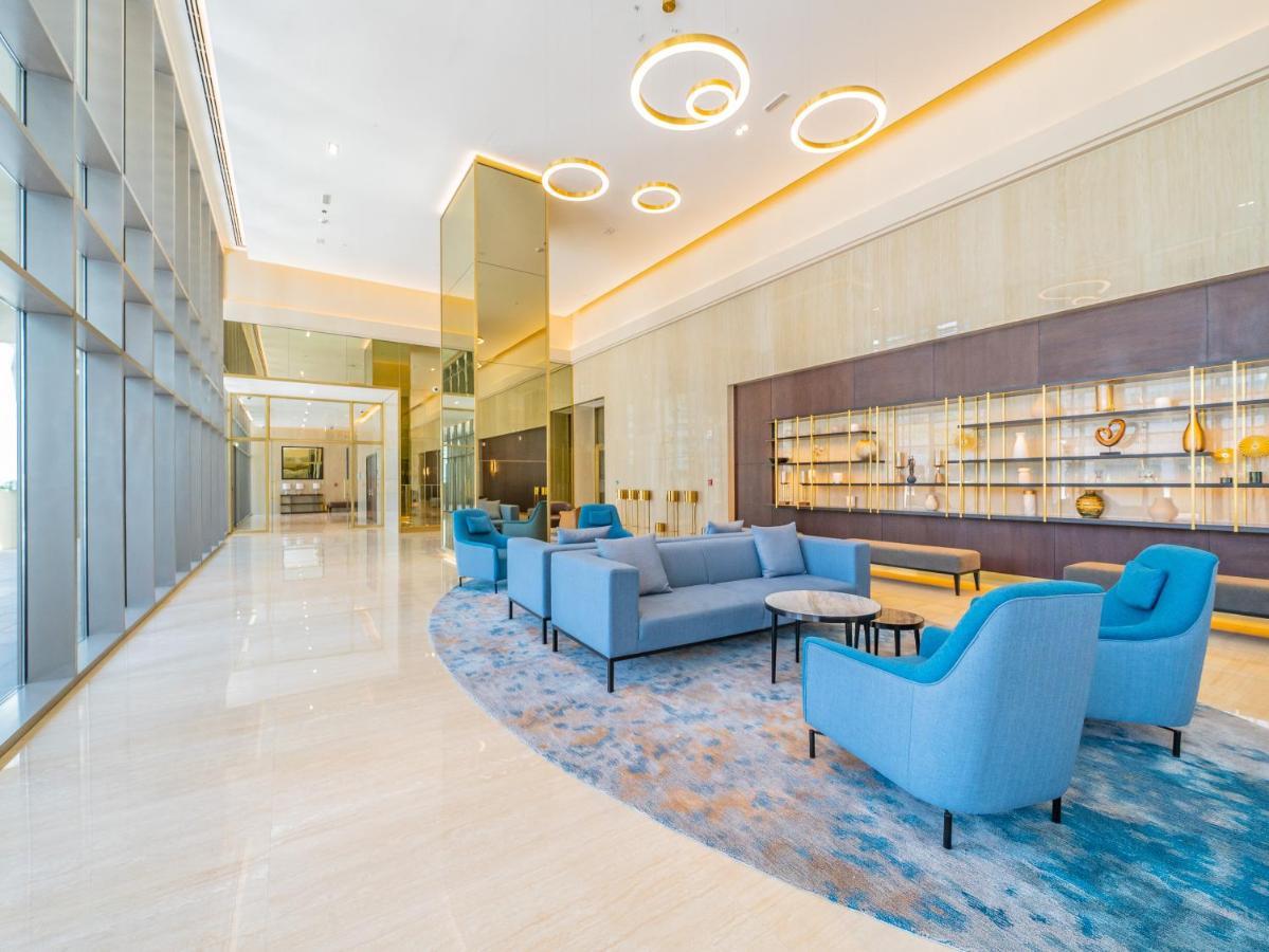 Nouveau Art Deco 3Br With Burj & Canal Views Dubai Exterior foto