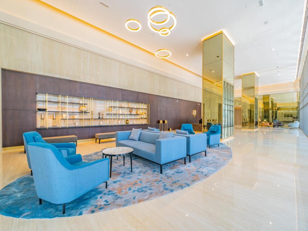 Nouveau Art Deco 3Br With Burj & Canal Views Dubai Exterior foto